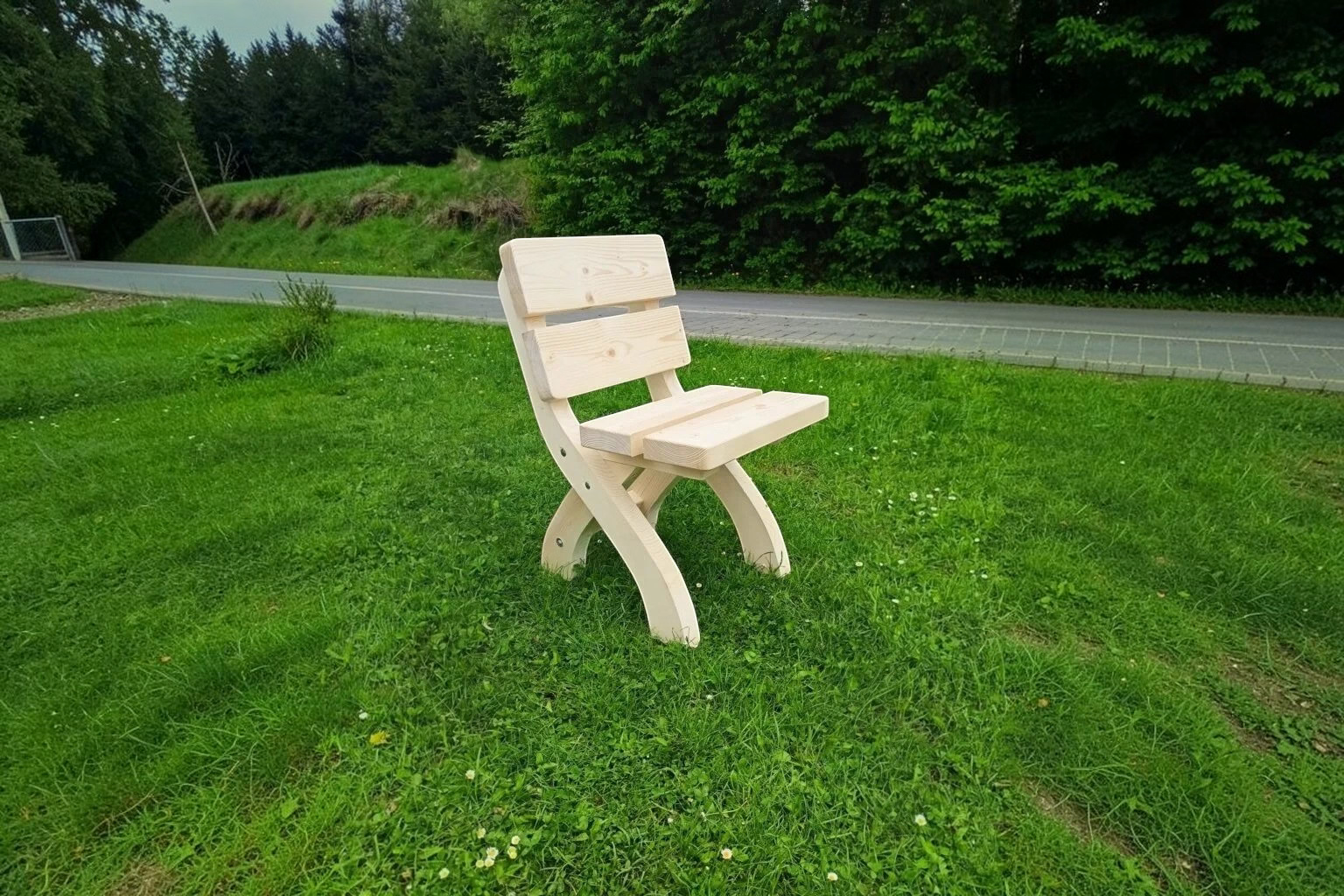 Zestaw mebli ogrodowych z krzesłami - 160 cm - obrazek 5